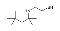 2-(2,4,4-trimethylpentan-2-ylamino)ethanethiol Structure