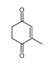 2-methylcyclohex-2-ene-1,4-dione结构式