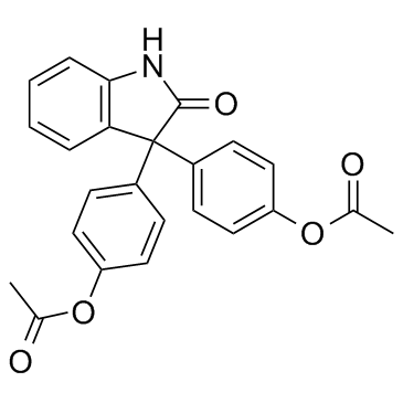 Oxyphenisatin acetate Structure