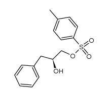 (S)-2-hydroxy-3-phenylpropyl 4-methylbenzenesulfonate结构式