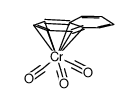 三羰基(萘)铬结构式