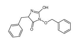 5-benzyl-3-phenylmethoxyimidazolidine-2,4-dione结构式