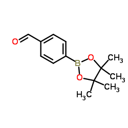 4-甲酰基苯硼酸频哪醇酯结构式