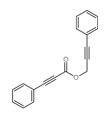 2-Propynoic acid,3-phenyl-, 3-phenyl-2-propyn-1-yl ester Structure