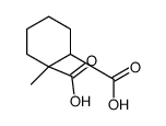 1-methylcyclohexane-1,2-dicarboxylic acid结构式