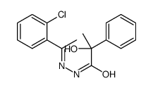 N-[(E)-1-(2-chlorophenyl)ethylideneamino]-2-hydroxy-2-phenylpropanamide结构式