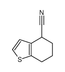 4,5,6,7-四氢-1-苯并噻吩-4-甲腈结构式