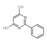 2-苯基嘧啶-4,6-二醇结构式