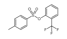 2-(trifluoromethyl)phenyl 4-methylbenzenesulfonate Structure