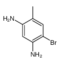 4-bromo-6-methylbenzene-1,3-diamine结构式