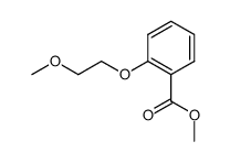 methyl 2-{[2-(methyloxy)ethyl]oxy}benzoate结构式