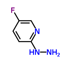 5-氟-2-肼基吡啶结构式