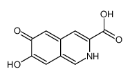 3-Isoquinolinecarboxylic acid, 6,7-dihydroxy- (9CI) Structure