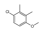 1-chloro-4-methoxy-2,3-dimethylbenzene Structure