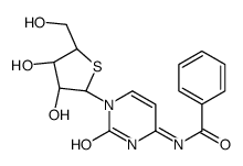 N-[1-[(2R,3R,4S,5R)-3,4-dihydroxy-5-(hydroxymethyl)thiolan-2-yl]-2-oxopyrimidin-4-yl]benzamide结构式