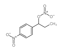Benzenemethanol, a-ethyl-4-nitro-, 1-nitrate结构式