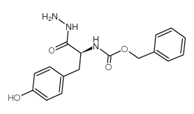 L-Tyrosine,N-[(phenylmethoxy)carbonyl]-, hydrazide结构式