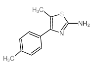 5-Methyl-4-(p-tolyl)thiazol-2-amine picture