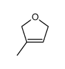 3-methyl-2,5-dihydrofuran结构式