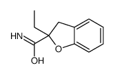 2-乙基-2,3-二氢-2-苯并呋喃羧酰胺结构式