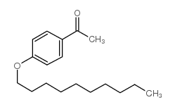 4'-癸氧基乙酰苯结构式