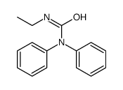 3-ethyl-1,1-diphenylurea结构式