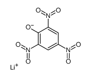 lithium,2,4,6-trinitrophenolate Structure