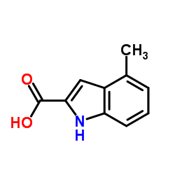 4-Methyl-1H-indole-2-carboxylic acid Structure