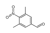 3,5-二甲基-4-硝基苯甲醛结构式