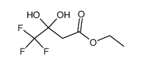 Aethyl-γ,γ,γ-trifluoracetoacetat-hydrat结构式