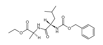 Z-Leu-Ala-OC2H5结构式