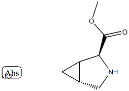 (1R,2R,5S)-rel-Methyl3-azabicyclo[3.1.0]hexane-2-carboxylatehydrochloride Structure