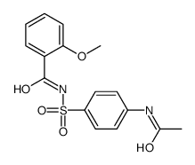 N-(4-acetamidophenyl)sulfonyl-2-methoxybenzamide Structure