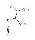 3-甲基-2-异硫氰酸丁酯结构式
