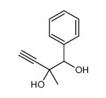 2-methyl-1-phenylbut-3-yne-1,2-diol Structure