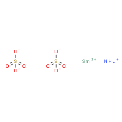 ammonium samarium(3+) disulphate picture
