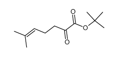 tert-butyl 2-oxo-6-methylhept-5-enoate Structure