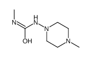 (8CI)-1-甲基-3-(4-甲基-1-哌嗪)-脲结构式