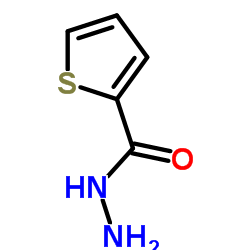 2-噻吩甲酰肼结构式