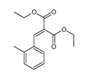 diethyl 2-[(2-methylphenyl)methylidene]propanedioate Structure
