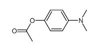 4-(N,N-dimethylamino)phenyl acetate Structure