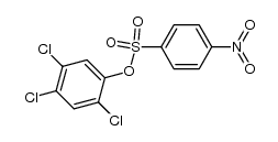 2,4,5-trichlorophenyl 4-nitrobenzenesulfonate Structure