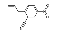allyl-2-cyano-4-nitrobenzene结构式