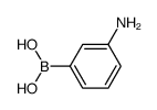 3-氨基苯硼酸结构式