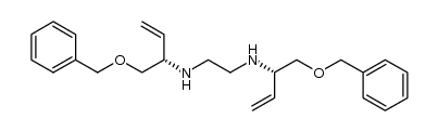 (2S,2'S)-(ethylenediimino)-bis(3-buten-1-yl)benzyl ether结构式