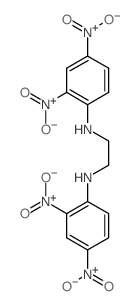 1,2-Ethanediamine,N,N'-bis(2,4-dinitrophenyl)- (9CI)结构式