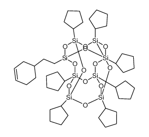 PSS-[2-(3-环己烯)乙基]-七环戊基取代结构式