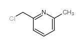 2-氯甲基-6-甲基吡啶结构式