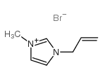 1-甲基-3-烯丙基咪唑溴盐结构式