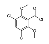 3,5-dichloro-2,6-dimethoxybenzoyl chloride Structure